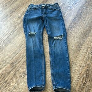 Old Navy High-Waisted Rockstar Super-Skinny Jeans- 0 short